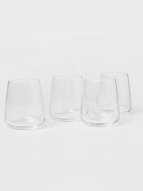4pk Simsbury Stemless Wine Glasses - Threshold